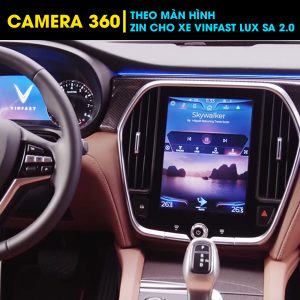 Camera 360 theo màn hình zin cho xe Vinfast Lux SA 2.0