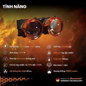Bi LED Z16 Pro – Bi Led cao cấp cho ô tô giá tầm trung