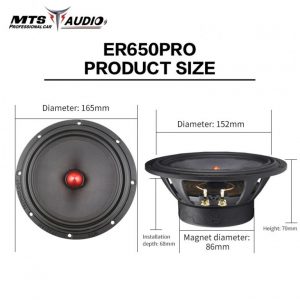 Hệ thống loa 2 way ô tô MTS-ER650PRO