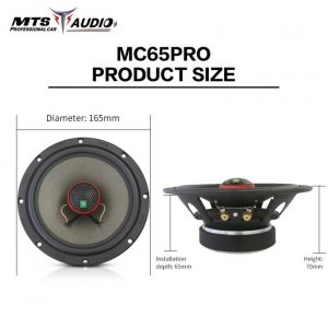Hệ thống loa 2 way ô tô MTS-MC65PRO