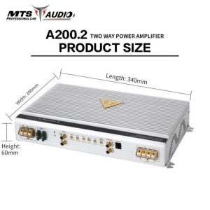 Amply ô tô 2 kênh MTS-A200.2