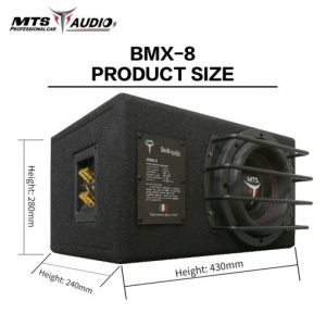 Loa sub hơi 8″ đặt cốp xe ô tô MTS-BMX 8
