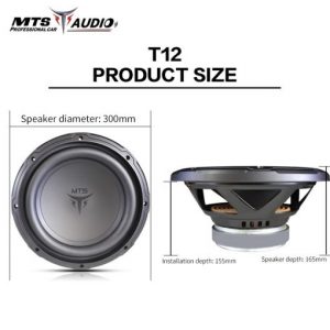 Loa Sub hơi 12 inch ô tô MTS-T12
