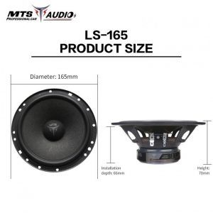 Hệ thống loa 2 way ô tô MTS-LS-165