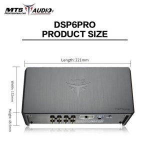 Bộ giải mã tín hiệu âm thanh xe hơi MTS-DSP6 Pro