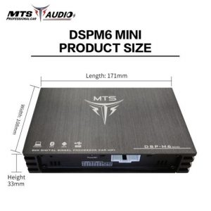 Bộ giải mã tín hiệu âm thanh xe hơi MTS-DSP M6 mini