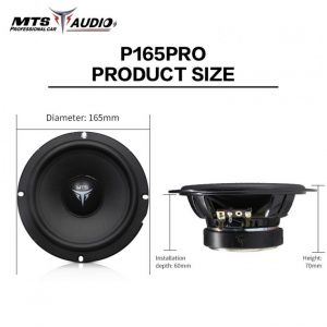 Hệ thống loa 2 way ô tô MTS-P165 PRO