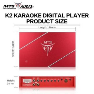 Bộ DSP Karaoke (Kỹ thuật số) ô tô MTS-K2
