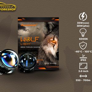 Bi LED chân xoáy Wolf Light