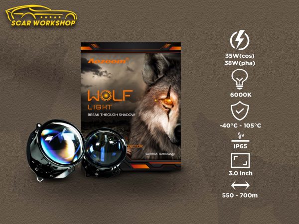 Bi LED chân xoáy Wolf Light