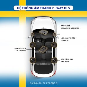 Combo Độ Loa Âm Thanh STEG 2-Way DLS