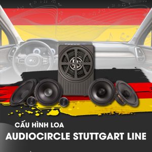 Combo Độ Loa STEG Audiocircle Stuttgart Line (+Loa phân tần+Loa đồng trục+Sub DLS)
