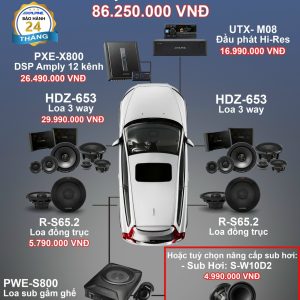 Combo Độ Loa Alpine Status Special